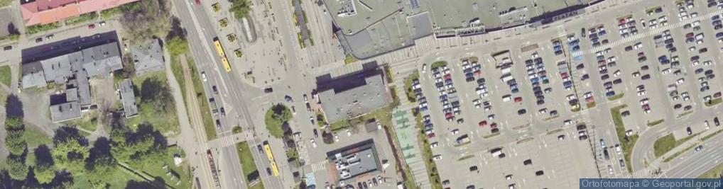 Zdjęcie satelitarne DHL POP Inmedio C.H. Platan