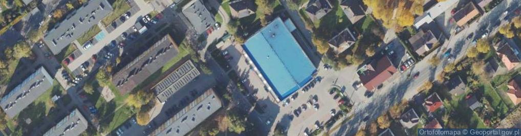 Zdjęcie satelitarne DHL POP Inmedio