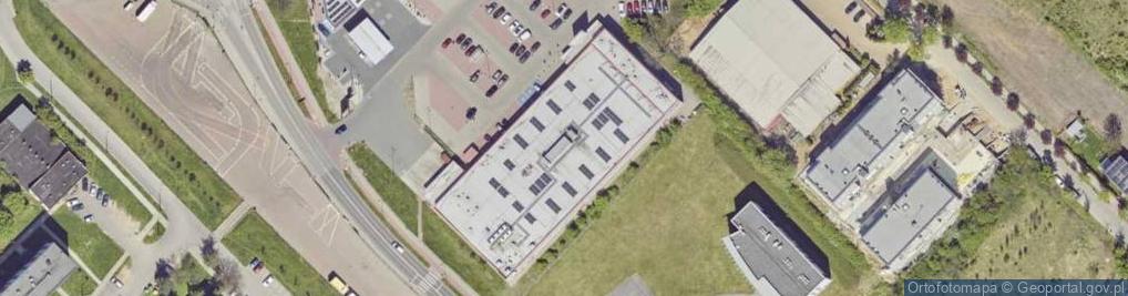 Zdjęcie satelitarne DHL POP Kaufland punkt informacyjny