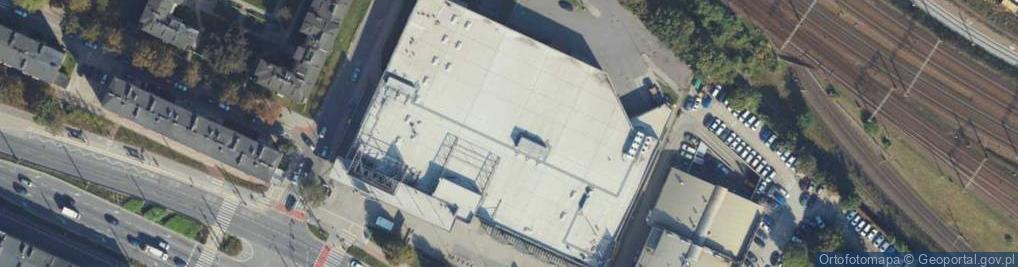 Zdjęcie satelitarne DHL POP Kaufland punkt informacyjny