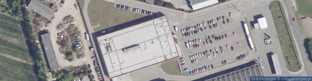 Zdjęcie satelitarne DHL POP Kaufland punkt informacyjny