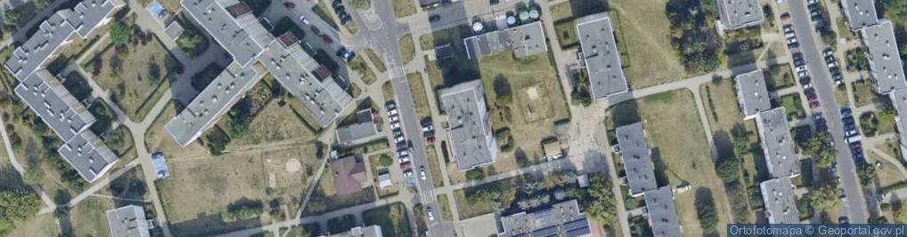 Zdjęcie satelitarne DHL POP Kolporter