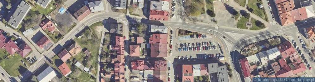 Zdjęcie satelitarne DHL POP Kolporter