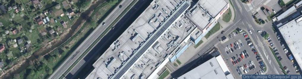 Zdjęcie satelitarne DHL POP Kolporter