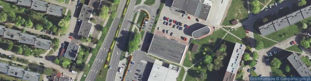 Zdjęcie satelitarne DHL POP Kolporter