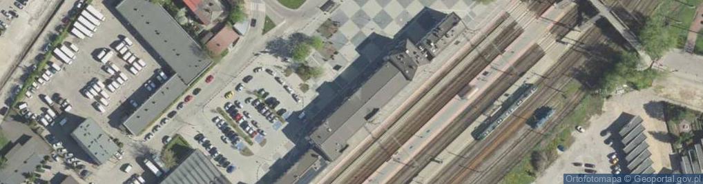 Zdjęcie satelitarne DHL POP Kolporter