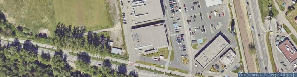 Zdjęcie satelitarne DHL POP Kolporter