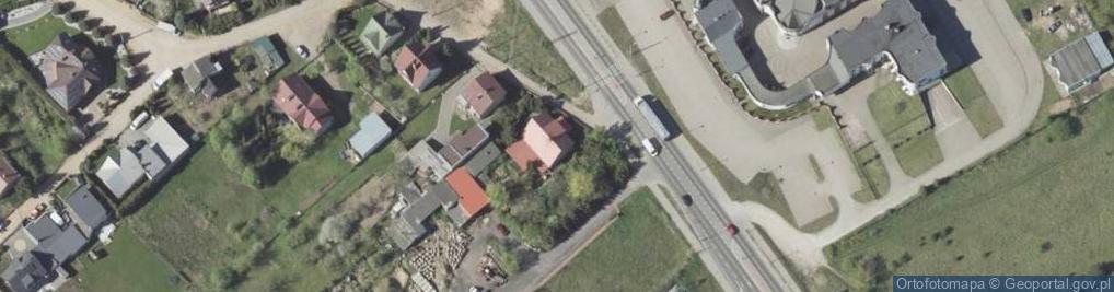 Zdjęcie satelitarne DHL POP KOMIS GSM MEWA bud. INTERMARCHE