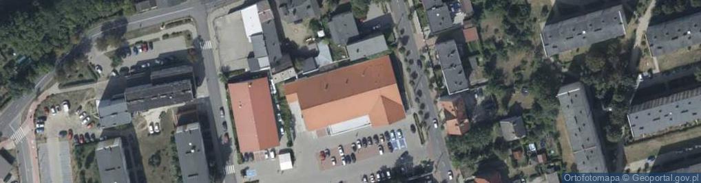 Zdjęcie satelitarne DHL POP Lidl