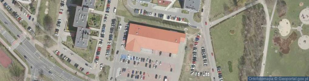 Zdjęcie satelitarne DHL POP Lidl