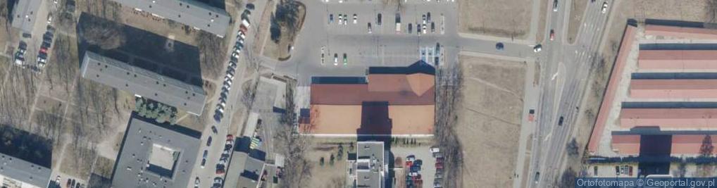Zdjęcie satelitarne DHL POP Lidl