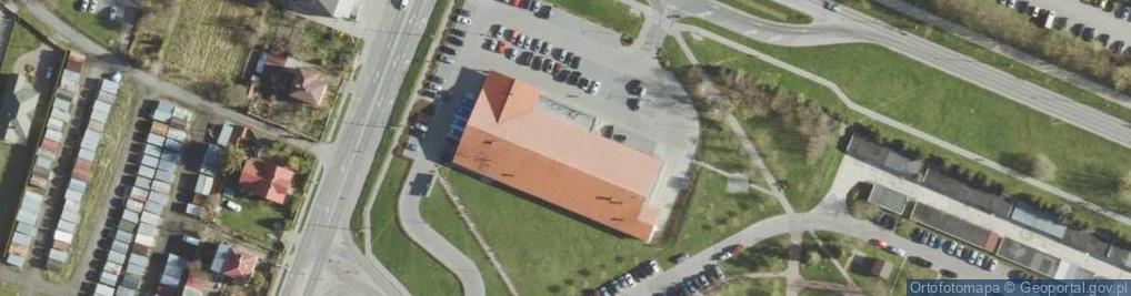 Zdjęcie satelitarne DHL POP Lidl