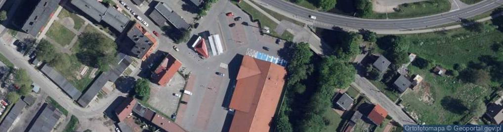 Zdjęcie satelitarne DHL POP Lidl
