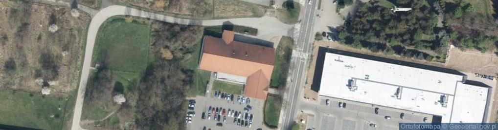 Zdjęcie satelitarne DHL POP Lidl