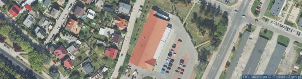 Zdjęcie satelitarne DHL POP Lidl