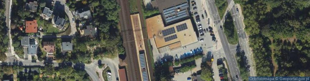 Zdjęcie satelitarne DHL POP Lidl