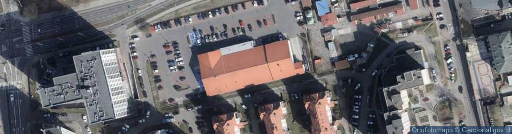 Zdjęcie satelitarne DHL POP Lidl