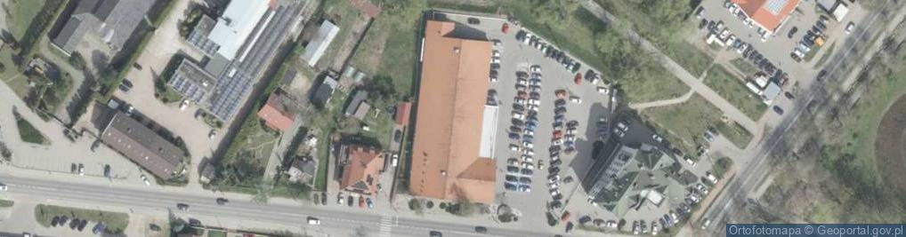 Zdjęcie satelitarne DHL POP Lidl