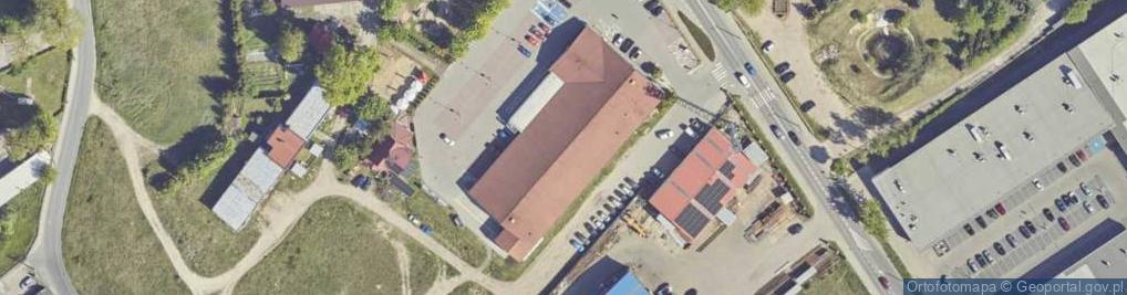 Zdjęcie satelitarne DHL POP Lidl