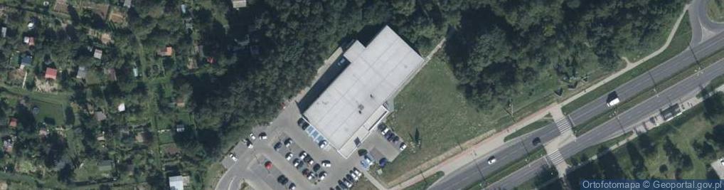 Zdjęcie satelitarne DHL POP Lidl