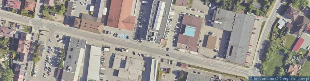 Zdjęcie satelitarne DHL POP Lidl