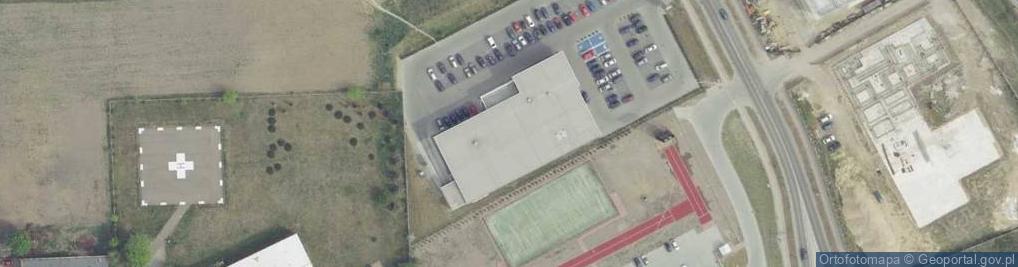 Zdjęcie satelitarne DHL POP Lidl