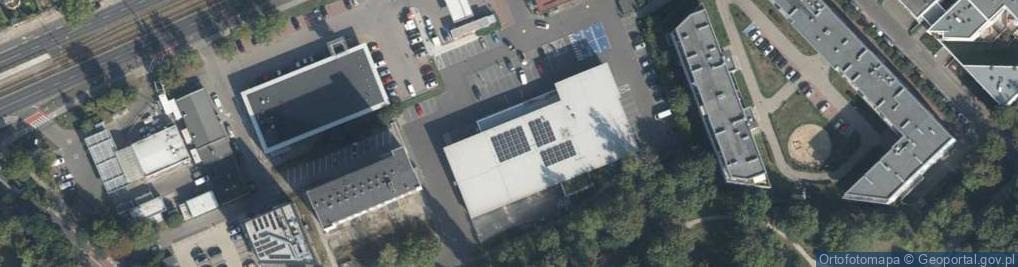 Zdjęcie satelitarne DHL POP Lidl