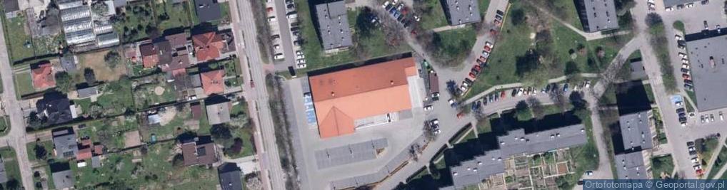 Zdjęcie satelitarne DHL POP Lidl