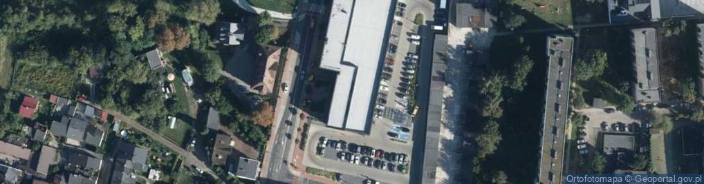 Zdjęcie satelitarne DHL POP Lidl