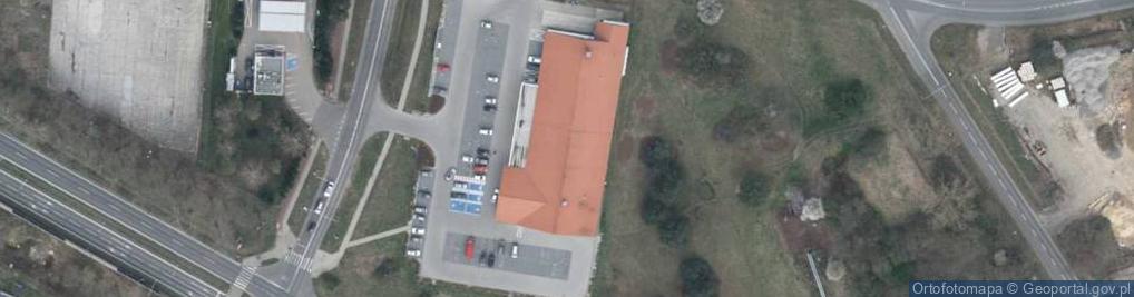 Zdjęcie satelitarne DHL POP Lidl