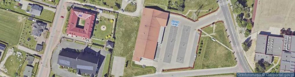 Zdjęcie satelitarne DHL POP Lidl