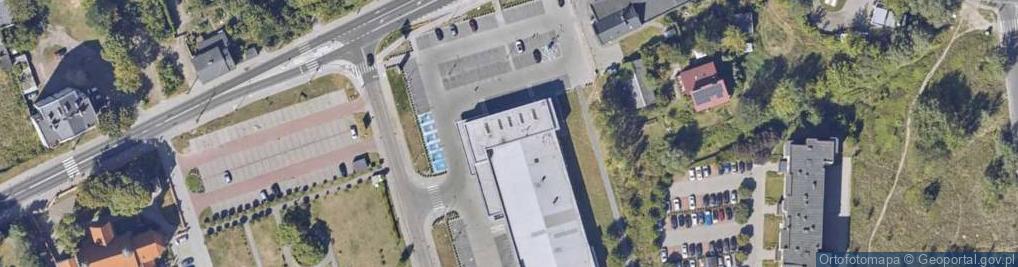 Zdjęcie satelitarne DHL POP Lidl