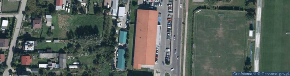 Zdjęcie satelitarne DHL POP Lidl