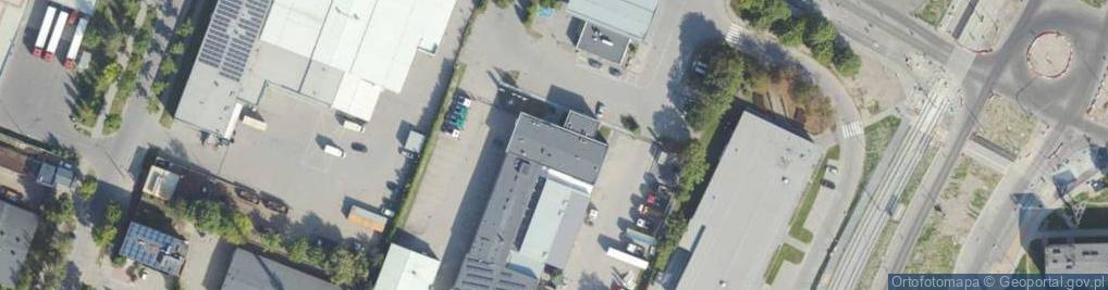 Zdjęcie satelitarne DHL POP Lidl