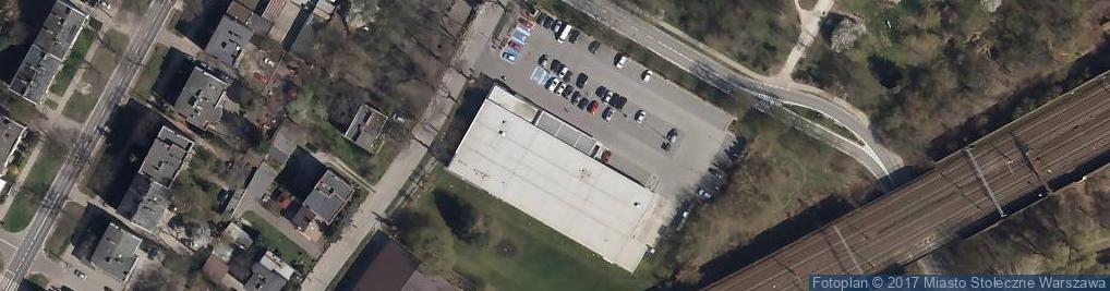 Zdjęcie satelitarne DHL POP Lidl