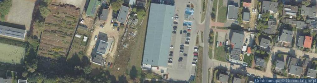 Zdjęcie satelitarne DHL POP Lidl