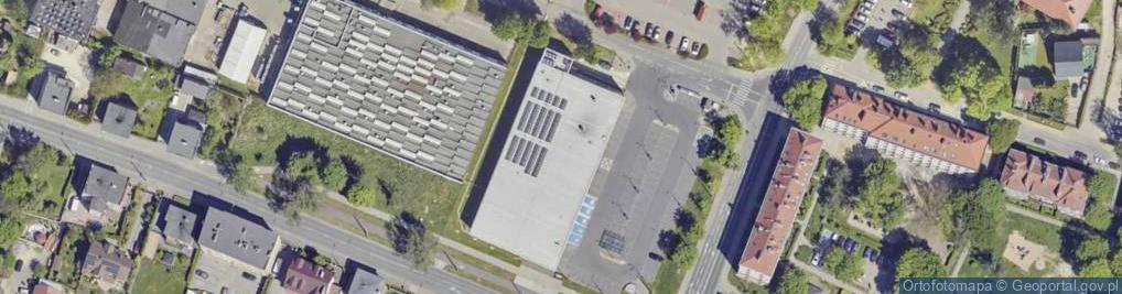 Zdjęcie satelitarne DHL POP Lidl