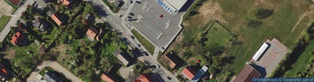 Zdjęcie satelitarne DHL POP Lidl