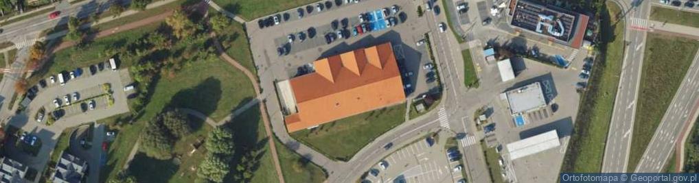 Zdjęcie satelitarne DHL POP Lidl