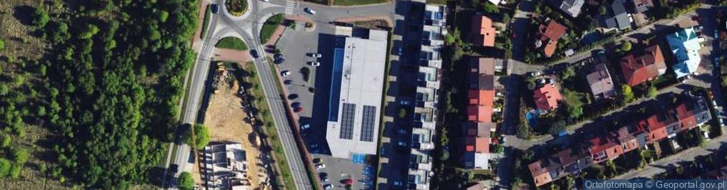 Zdjęcie satelitarne DHL POP Lidl