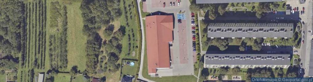 Zdjęcie satelitarne DHL POP Lidl