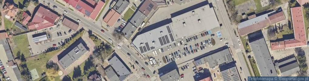 Zdjęcie satelitarne DHL POP Lidl