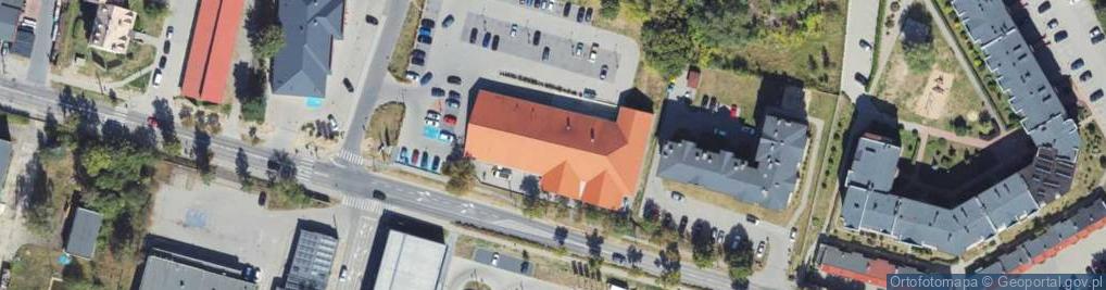 Zdjęcie satelitarne DHL POP Lidl