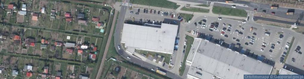 Zdjęcie satelitarne DHL POP Lidl