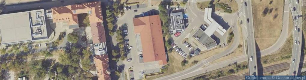 Zdjęcie satelitarne DHL POP Lidl