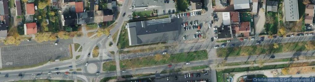 Zdjęcie satelitarne DHL POP LIDL
