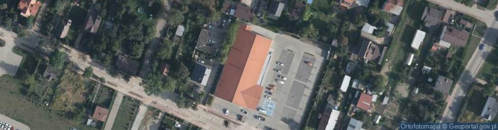 Zdjęcie satelitarne DHL POP Lidl