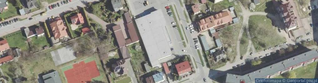 Zdjęcie satelitarne DHL POP Lidl
