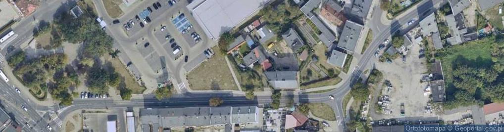 Zdjęcie satelitarne DHL POP Lidl