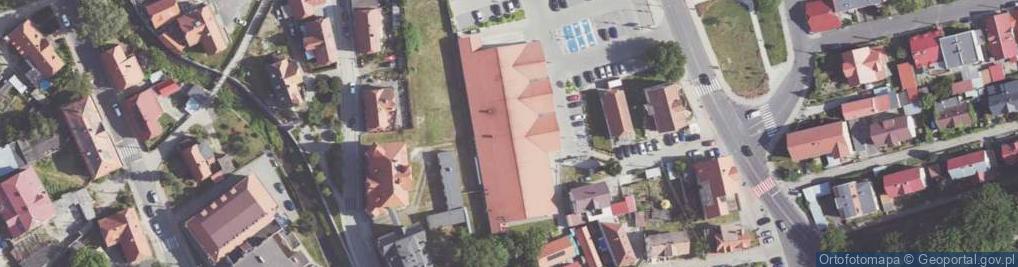 Zdjęcie satelitarne DHL POP Lidl